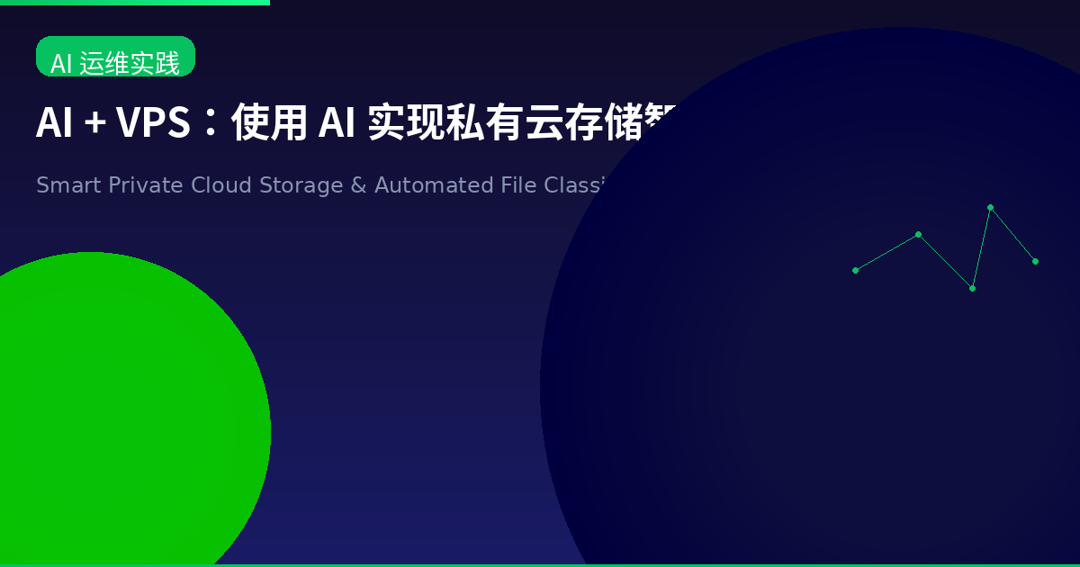 Featured image of post AI + VPS: Smart Private Cloud Storage Management & Automated File Classification with AI