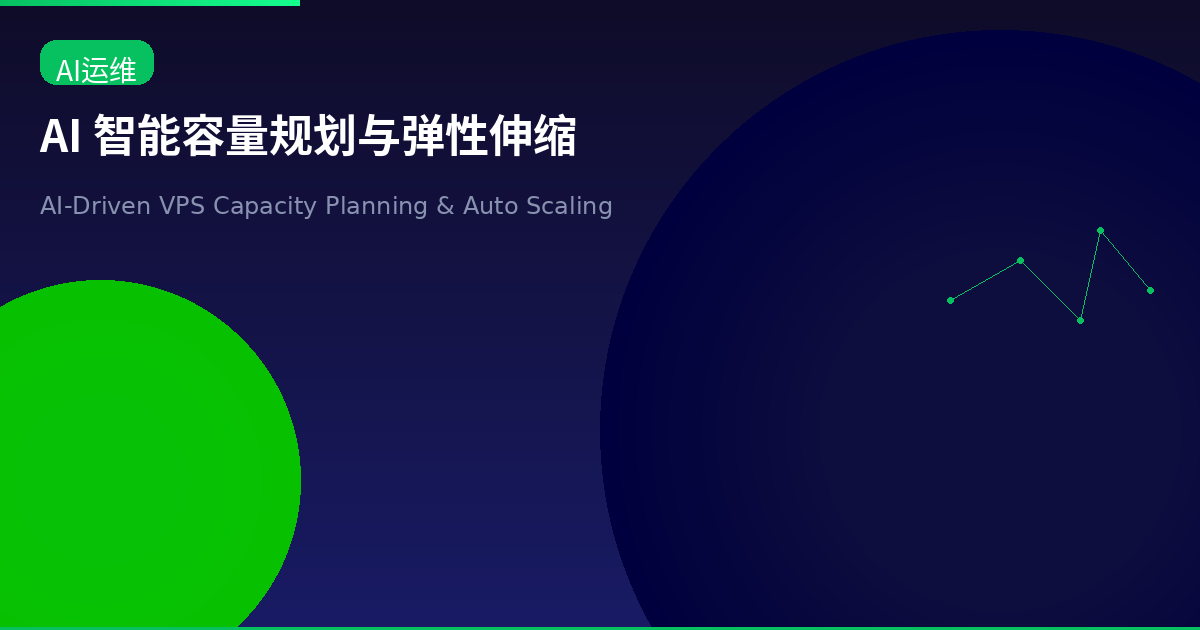 AI 驱动的 VPS 智能容量规划与弹性伸缩：告别资源浪费与性能瓶颈
