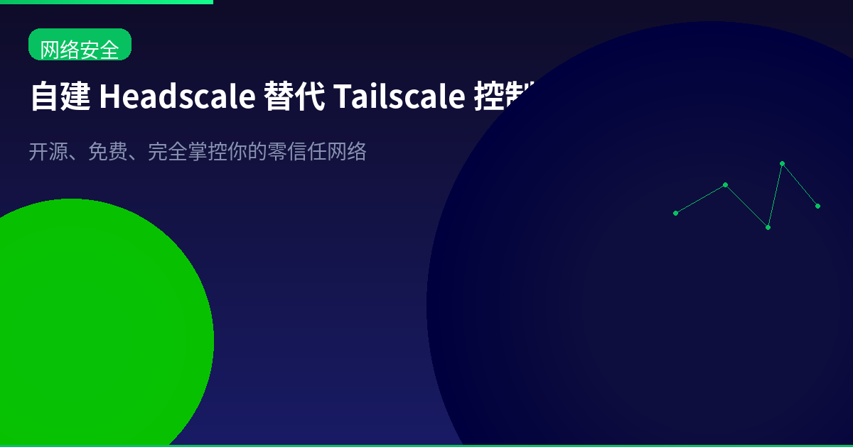Featured image of post Self-Hosted Headscale: Your Own Tailscale Control Plane on VPS