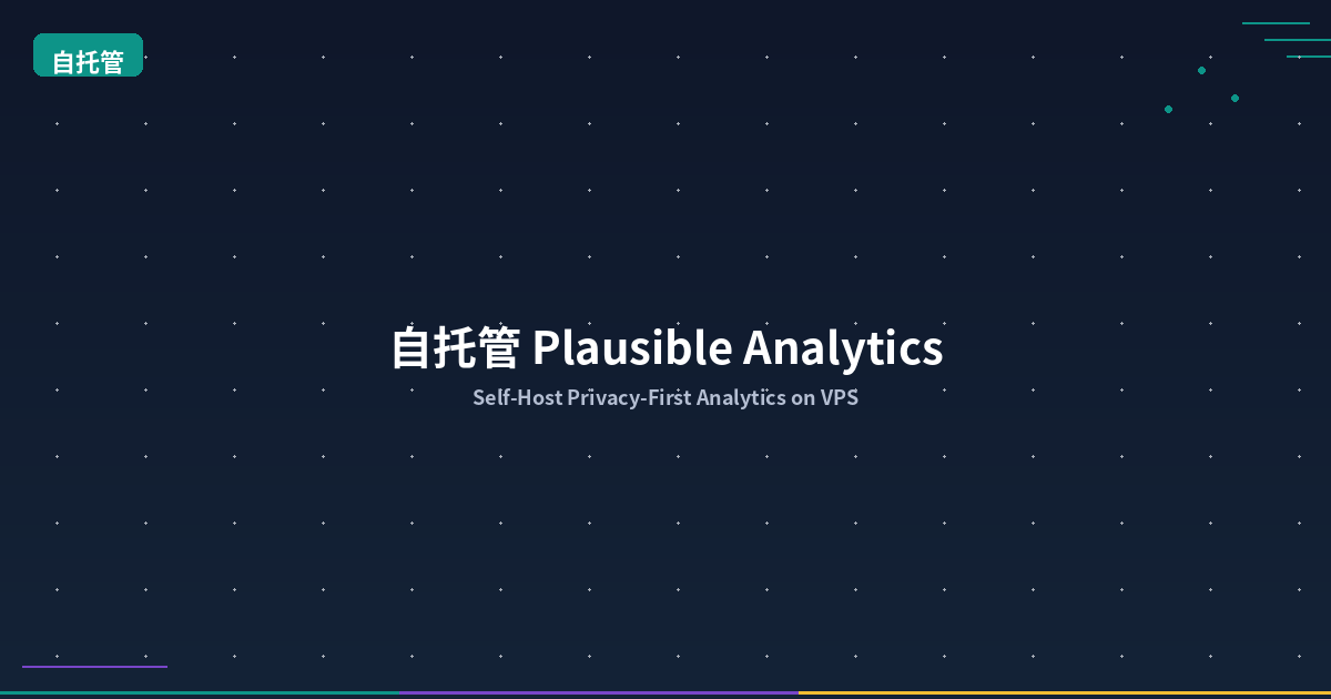 Featured image of post Self-Host Plausible Analytics on VPS: A Privacy-Friendly Google Analytics Alternative
